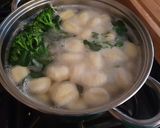 A picture of step 4 of Gnocchi with Tenderstem Broccoli.