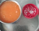 A picture of step 1 of Fresh Orange Sherbet Syrup.