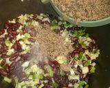 A picture of step 18 of Beefed up Chilli Con Carne, with fresh chillies.