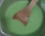 Foto langkah ke 3 dari resep Mochi Pandan Tepung Beras.
