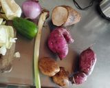 Foto del paso 3 de la receta: Sopa de dos carnes de batata y repollo