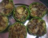 A picture of step 3 of Stuffed capsicum.