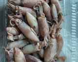 Hình bước làm 1 của món Mực sữa rim