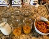 A picture of step 3 of Pumpkin Yogurt.