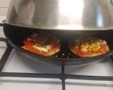 A picture of step 8 of Mini pan pizzas.