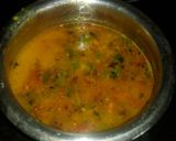 A picture of step 1 of Bihari lunch.