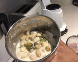 A picture of step 1 of Firni recipe.