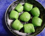 Foto langkah ke 9 dari resep Roti sobek pandan isi vla vanila.
