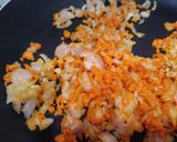 A picture of step 4 of Chicken veg samosa.