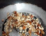 A picture of step 2 of Dates laddu.