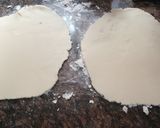 Foto del paso 5 de la receta: Medialunas con copos de puré instantáneo:sin gluten y vegan!💯🎉