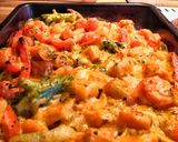 A picture of step 11 of Vegan Cheesy Vegetable Bake.