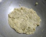 A picture of step 2 of Banana Coconut Burfi.