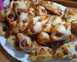 Foto del paso 4 de la receta: Hojaldre de salchichas