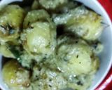 নিরামিষ বাদাম আলু দম(niramish badam aloo dum recipe in Bengali) রেসিপির ধাপ 4 ছবি