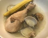 玉米筍蛤蠣雞湯的食譜步驟5照片