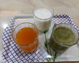 A picture of step 4 of Tri color buttermilk.