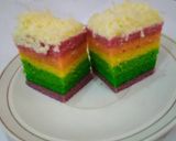 Foto langkah ke 9 dari resep Rainbow Kukus Ny Liem cepat dan mudah.