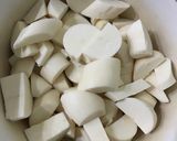 Hình bước làm 1 của món Bánh tằm khoai mì