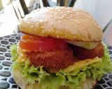 Foto langkah ke 5 dari resep Burger Bun Homemade.