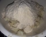 A picture of step 1 of Leftover rice dahi vada.