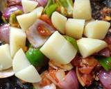 Kadhai Aloo recipe step 4 photo