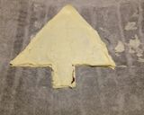 A picture of step 2 of Nutella Christmas Tree 🎄.