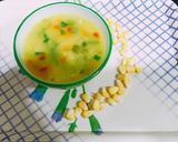 A picture of step 3 of Sweet Corn Soup.