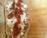 Foto del paso 11 de la receta: Huaraches acompañado de una salsa de tomate fría