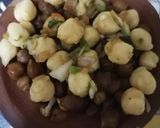 A picture of step 2 of Mixed Chana Chaat.