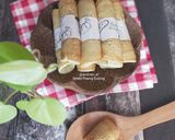 Foto langkah ke 5 dari resep Serabi Pisang Gulung Tanpa Gula.