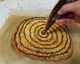 Foto del paso 14 de la receta: Galleta gigante de naranja, mandarina y chocolate!!!