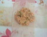 A picture of step 4 of Creamy cheesy parcels.