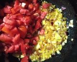 A picture of step 4 of Pav bhaji.