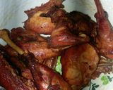 A picture of step 1 of Pepper chicken.