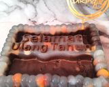 Foto langkah ke 5 dari resep 571. Puding Coklat Lapis Buah.
