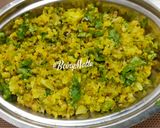 A picture of step 5 of Cauliflower-Tuvar-Peas Sabzi.