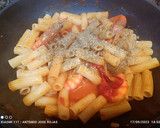 Foto del paso 5 de la receta: Pasta elicoidal en salsa de pomodoro y gambas