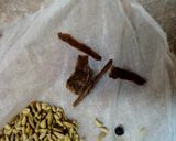 A picture of step 8 of Mutton Pulao.