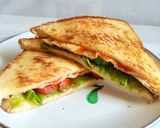 Foto langkah ke 5 dari resep Simple Egg Sandwich Roti Tawar.