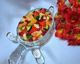 عکس مرحله 3 از دستور سالاد میوه زمستانی