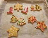 Foto del passaggio 8 della ricetta Biscotti di natale decorati glutenfree e vegan