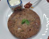 A picture of step 4 of Ragi uttapam.