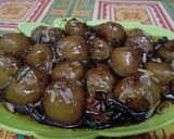 Foto langkah ke 7 dari resep Cilok tumis kecap isi dadar.