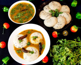 A picture of step 8 of No Onion And Garlic Sambar With Instant Poha Idli.