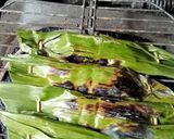 Foto langkah ke 6 dari resep Pepes Ikan Pedho Daun Singkong.