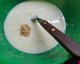 Foto del paso 1 de la receta: Budín de limón marmolado