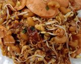Foto langkah ke 3 dari resep Toge Makaroni Campur ~ dengan telur dan sosis.