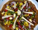 થેપલા પીઝા (Thepla Pizza Recipe In Gujarati) રેસીપી સ્ટેપ2ફોટો