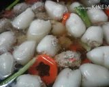 รูปขั้นตอนการทำที่ 8 ของ ต้มจืดเงาะไส้หมูสับ